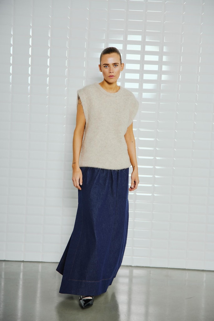 Withblack Damen Rock Midnight D