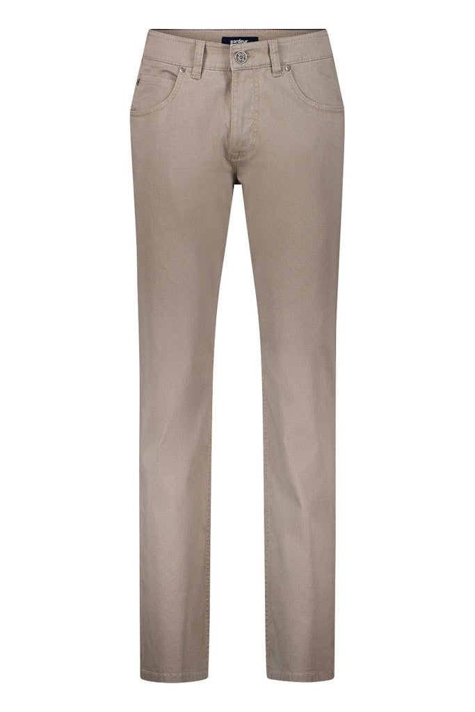 Gardeur Herren Hosen  Taupe