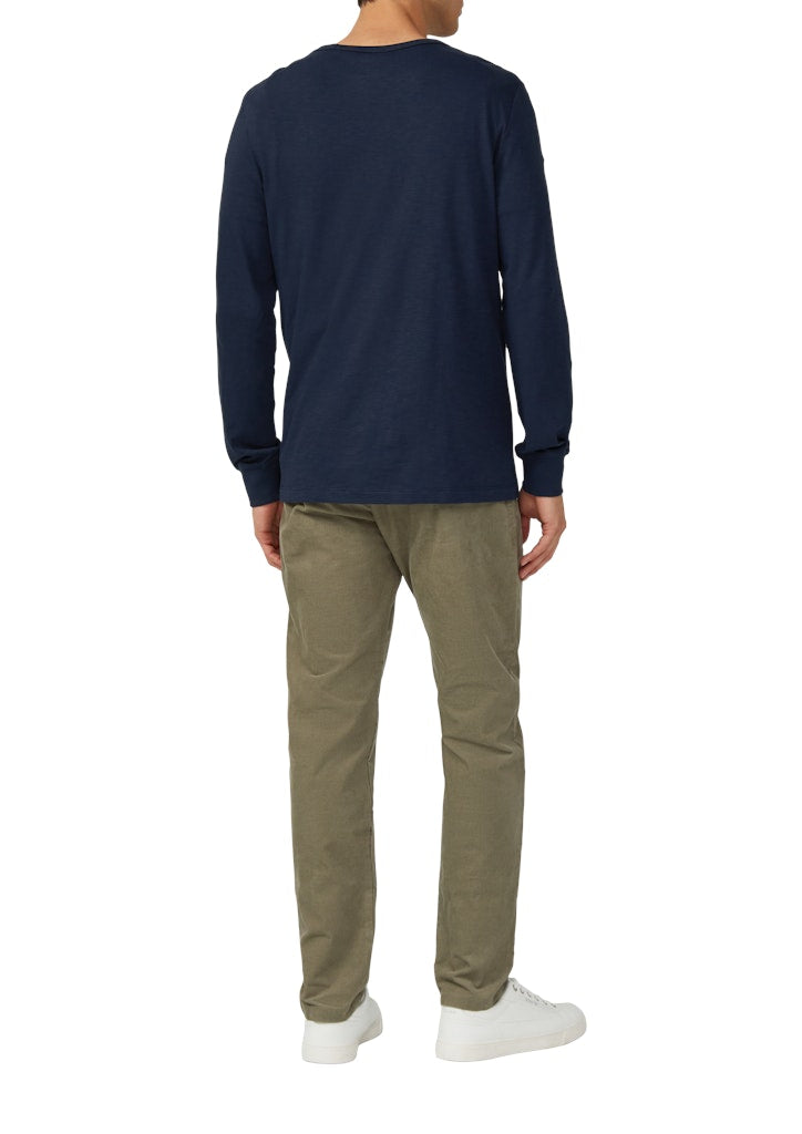 S. Oliver red Herren T-Shirts lang Blue