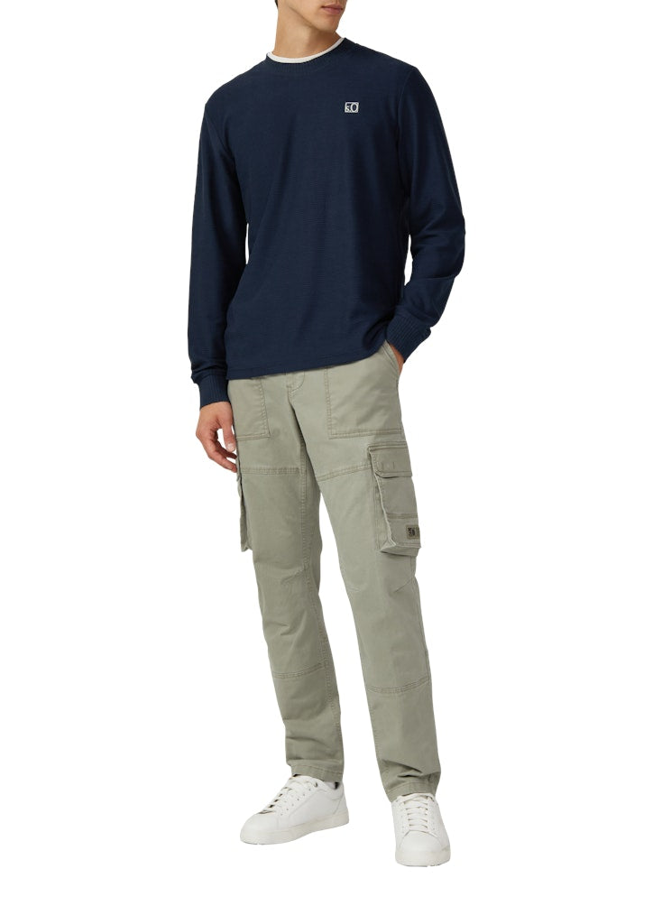 S. Oliver red Herren Sweatshirts Blue