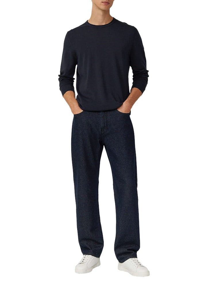 S. Oliver black Herren Pullover Blue