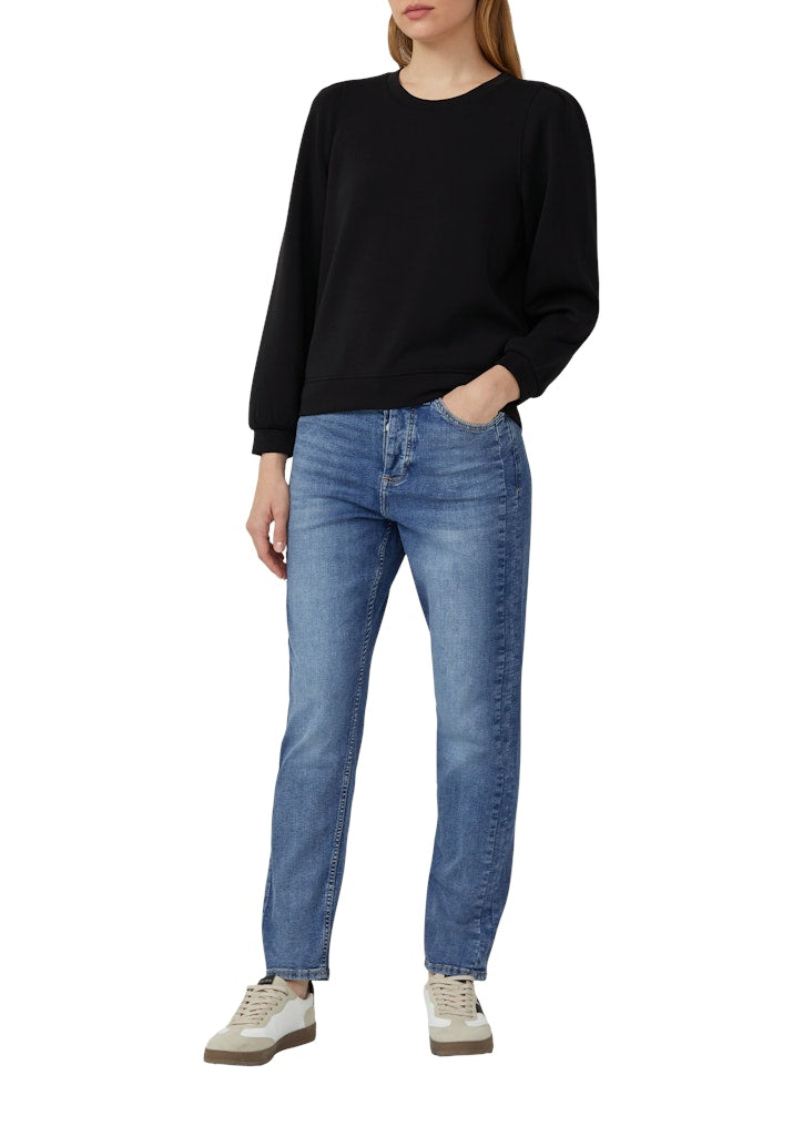 S. Oliver red Damen Sweatshirts Grey/Black