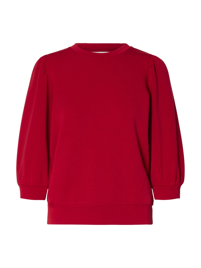 Selected Femme Damen Blusen Equestrian Red