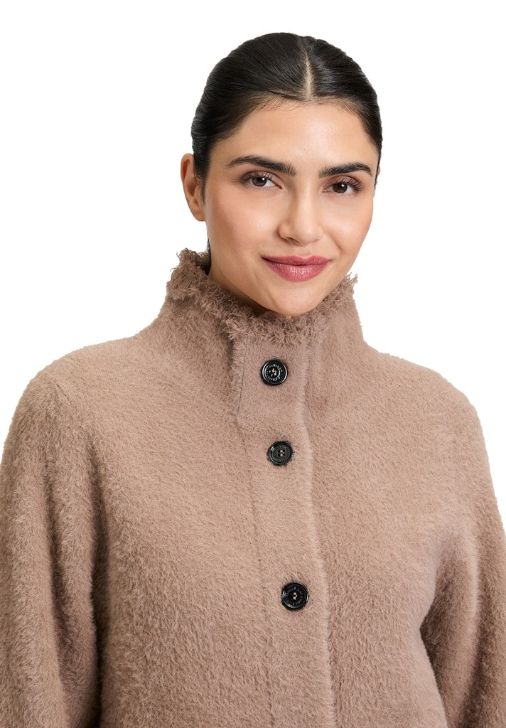 Amber & June Damen Strickjacken  Chocolate