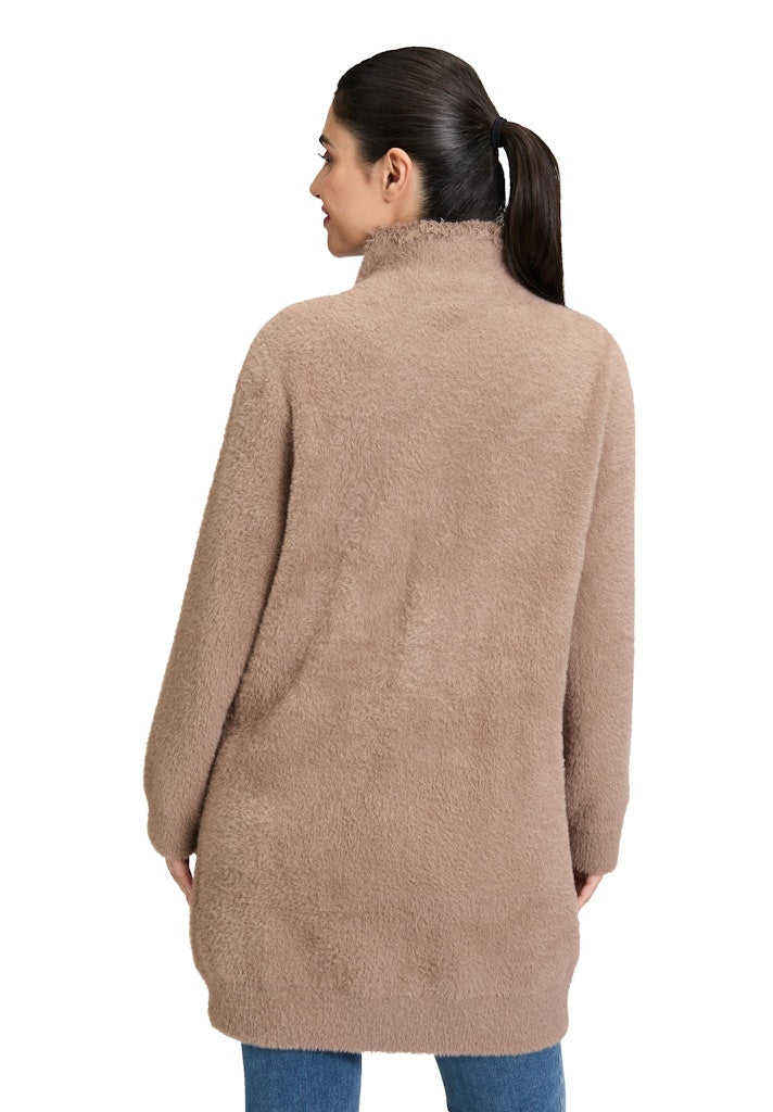 Amber & June Damen Strickjacken  Chocolate