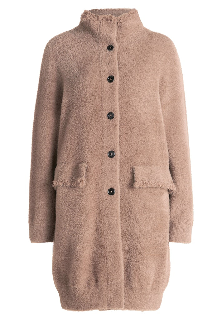 Amber & June Damen Strickjacken  Chocolate