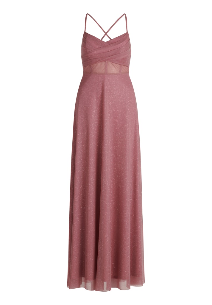 Vera Mont Damen Kleider Rosé/Silver