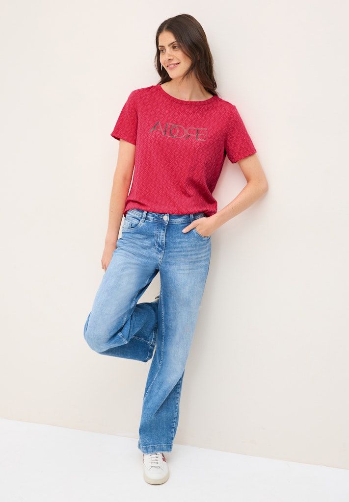 Cecil Damen T-Shirts Glazed Ap