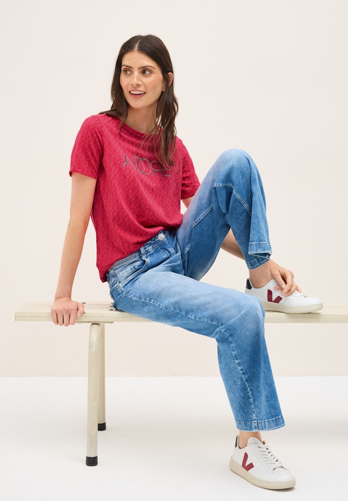 Cecil Damen T-Shirts Glazed Ap