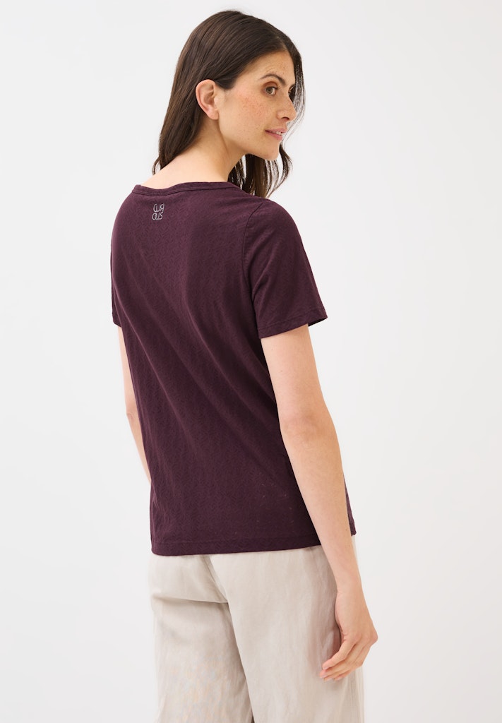 Cecil Damen T-Shirts Mulberry