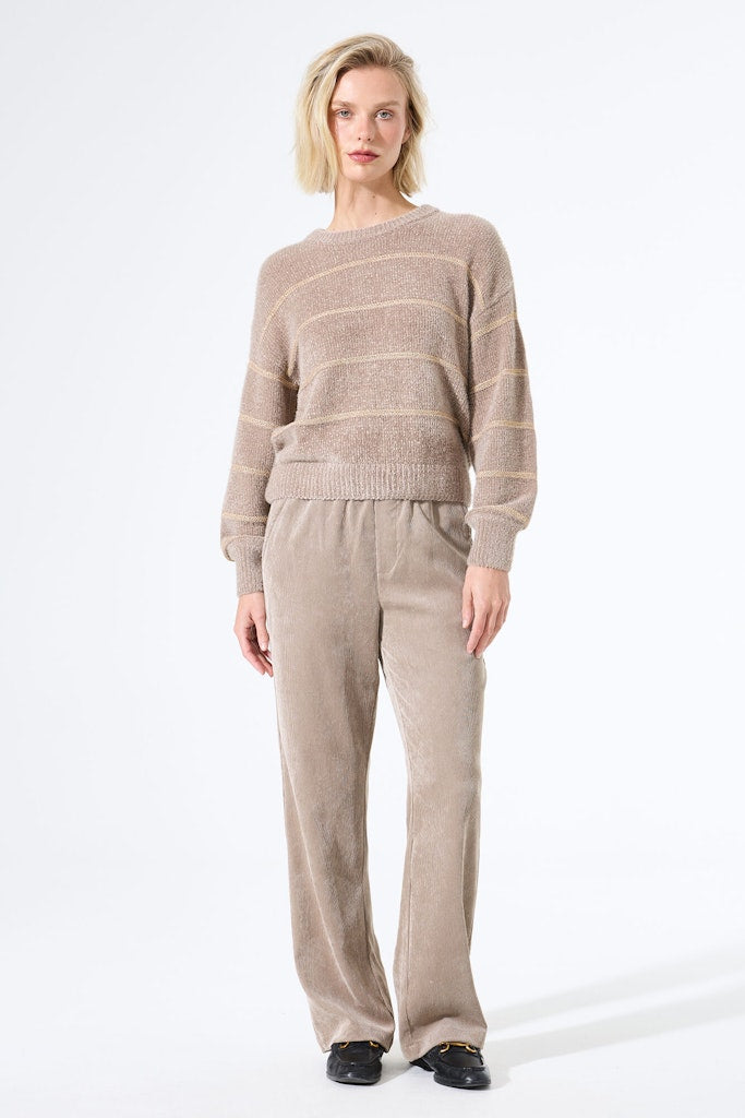 Garcia Damen Strickjacken Taupe