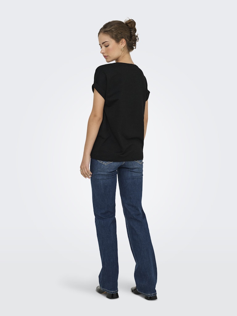 Only Damen Tops Black/Black Lur