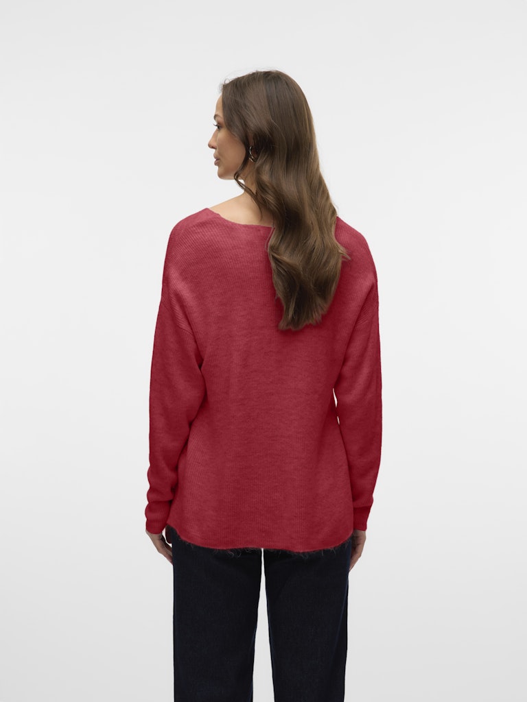 Vero Moda Damen Pullover Karanda Red/Mel