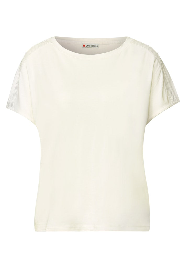 Street One Damen T-Shirts  Off White