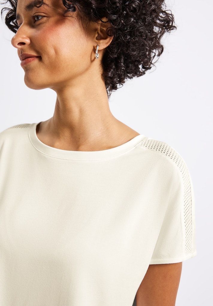 Street One Damen T-Shirts Off White