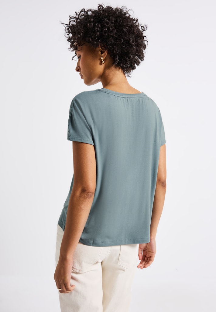 Street One Damen T-Shirts  Arona Blu