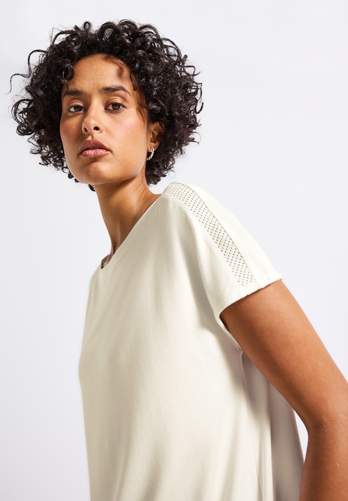 Street One Damen T-Shirts Off White