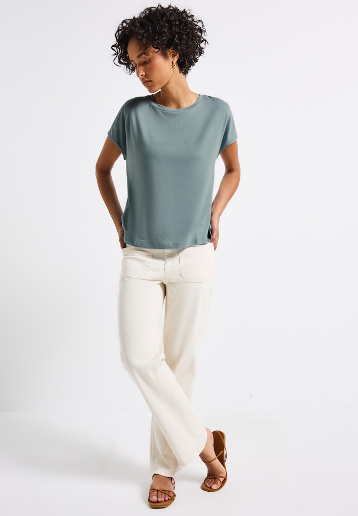 Street One Damen T-Shirts  Arona Blu