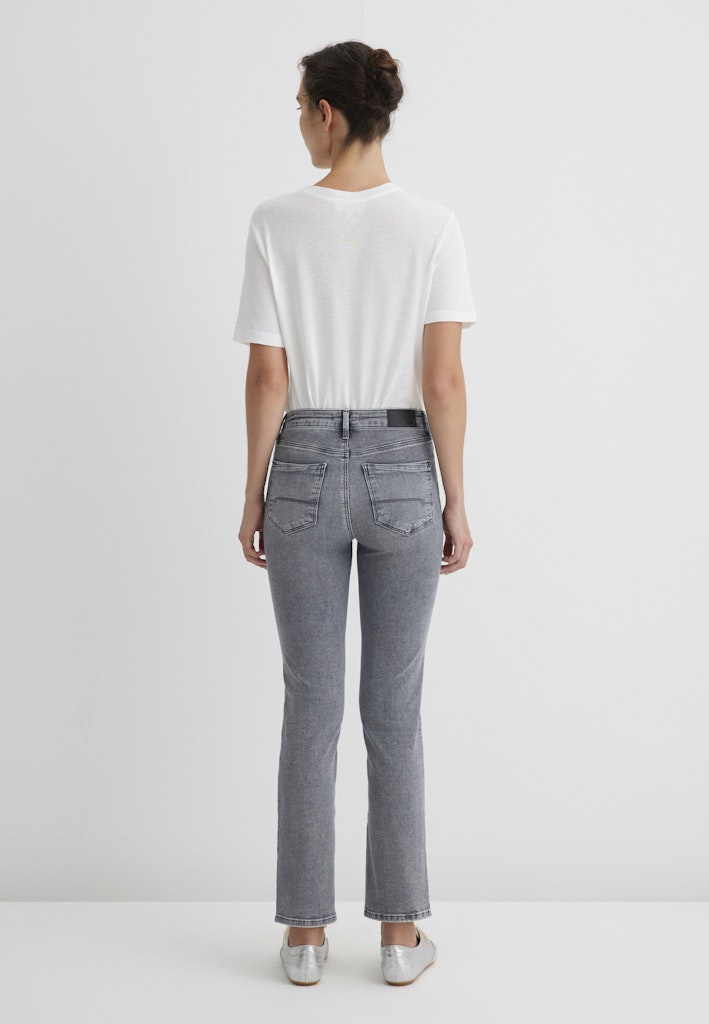 Mavi Damen Jeans Grey Brushed Gl