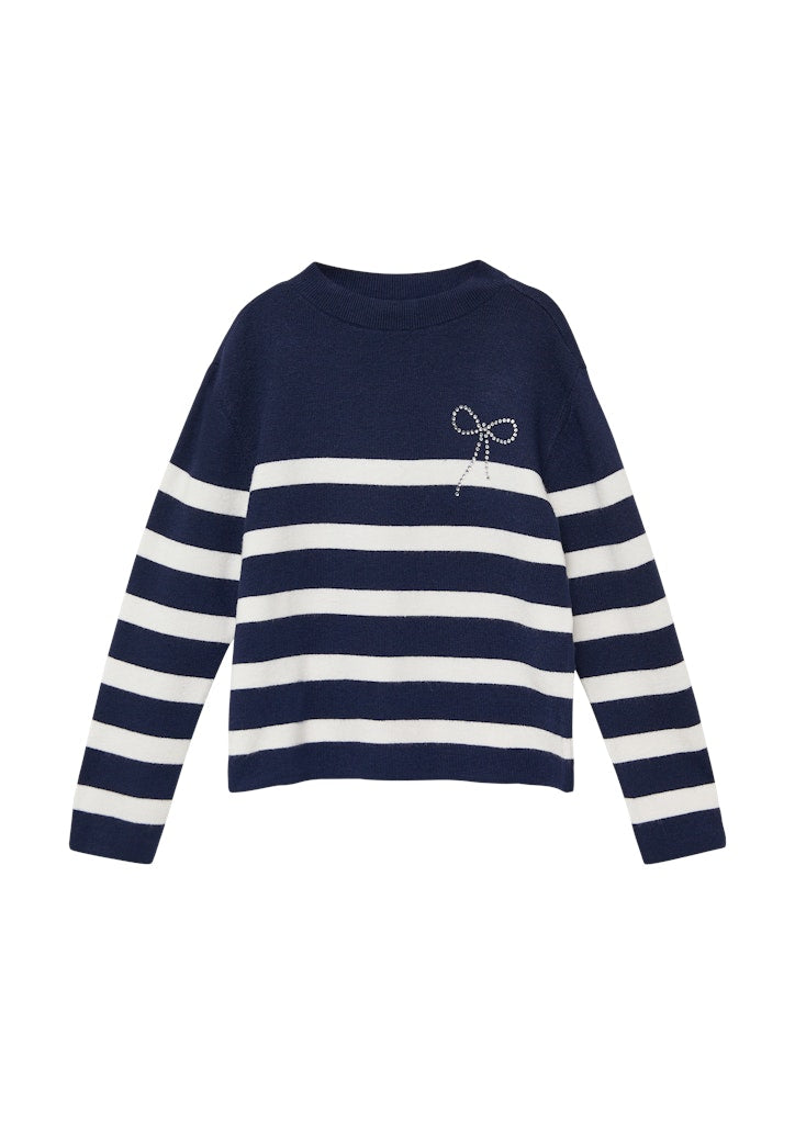 S. Oliver Mädchen Pullover & Strickjacken Blue