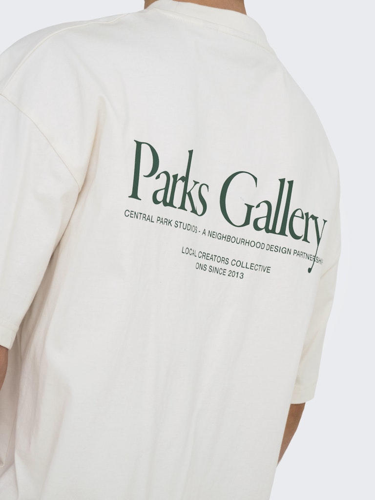 Only & Sons Herren T-Shirts kurz Gardenia/Parks