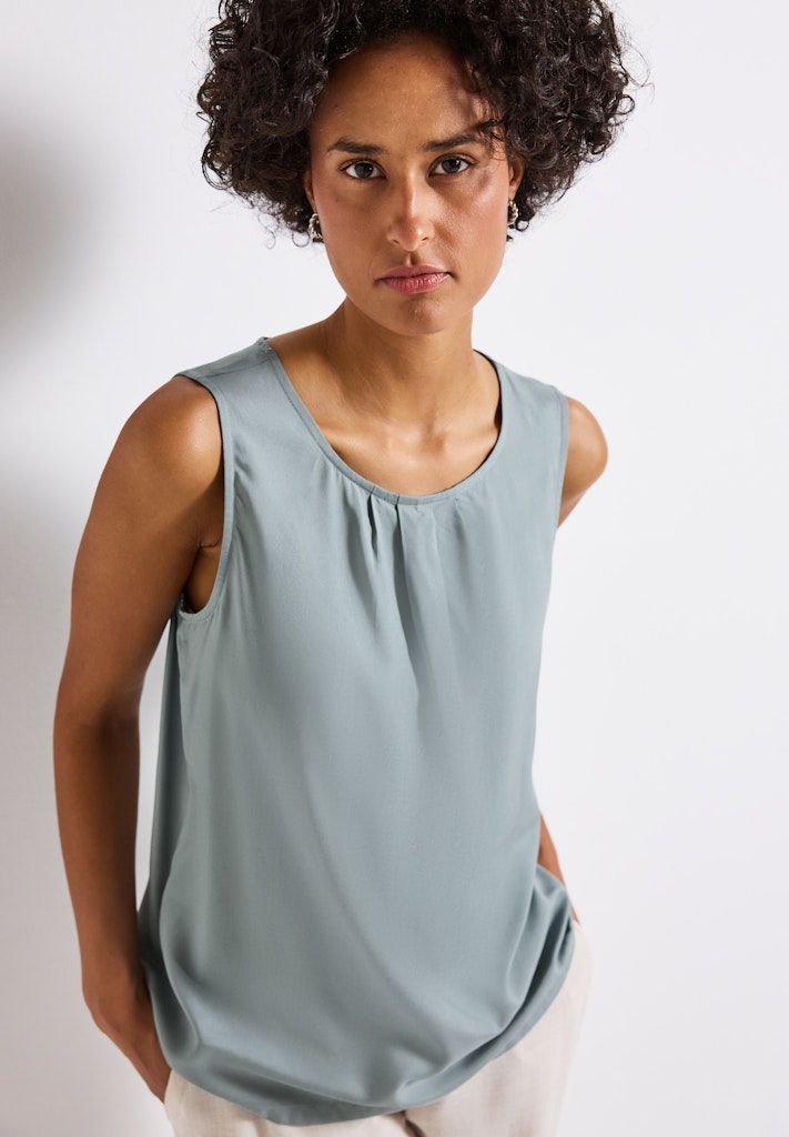 Street One Damen Blusen Arona Blu