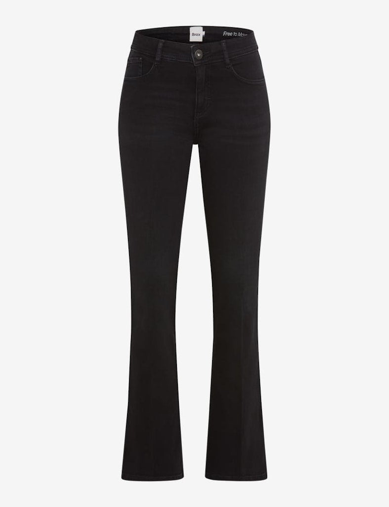 Brax Damen Jeans Used Black Blac