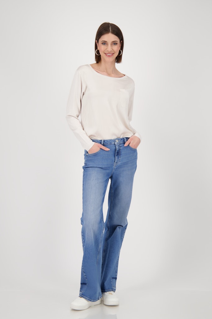 Monari Damen T-Shirts Oat Milk