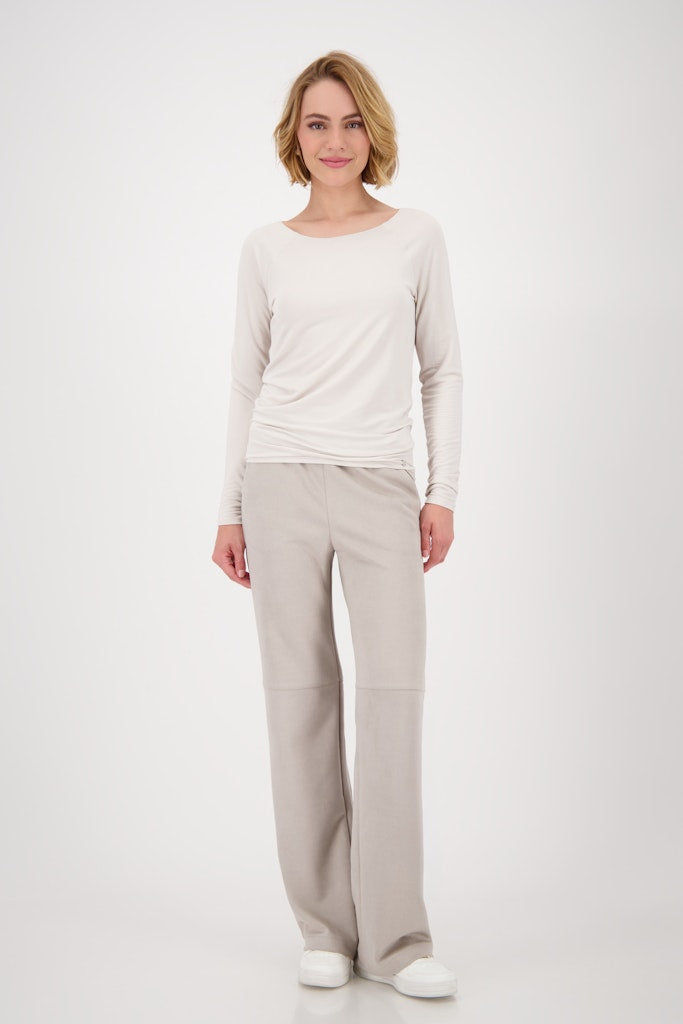 Monari Damen T-Shirts Oat Milk