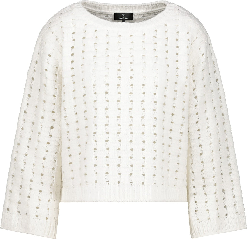 Monari Damen Pullover  Off-White