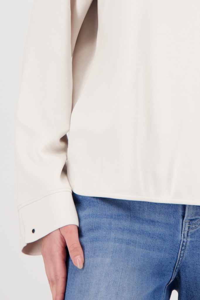 Monari Damen T-Shirts Oat Milk