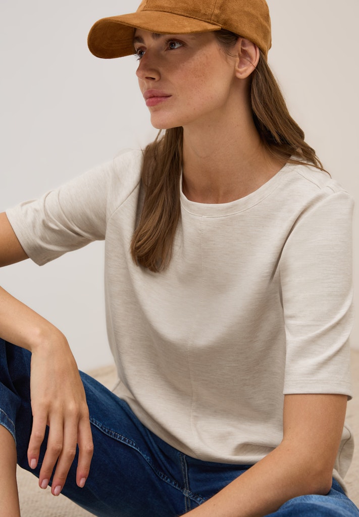 Cecil Damen Pullover  Light Bei