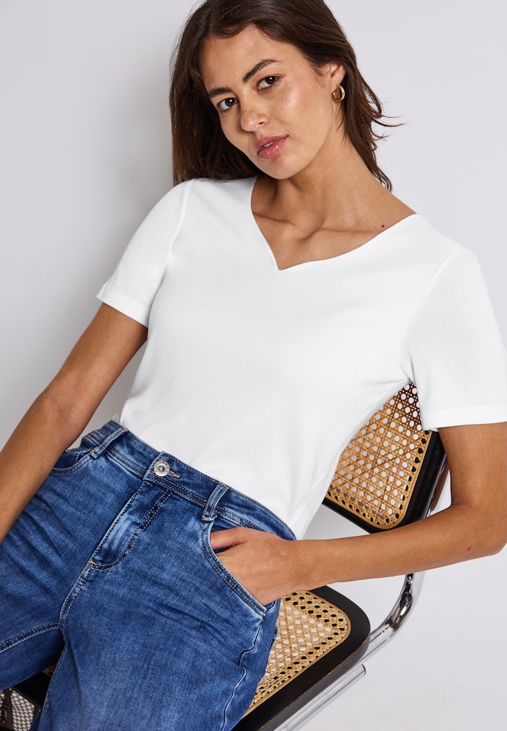 Street One Damen T-Shirts White