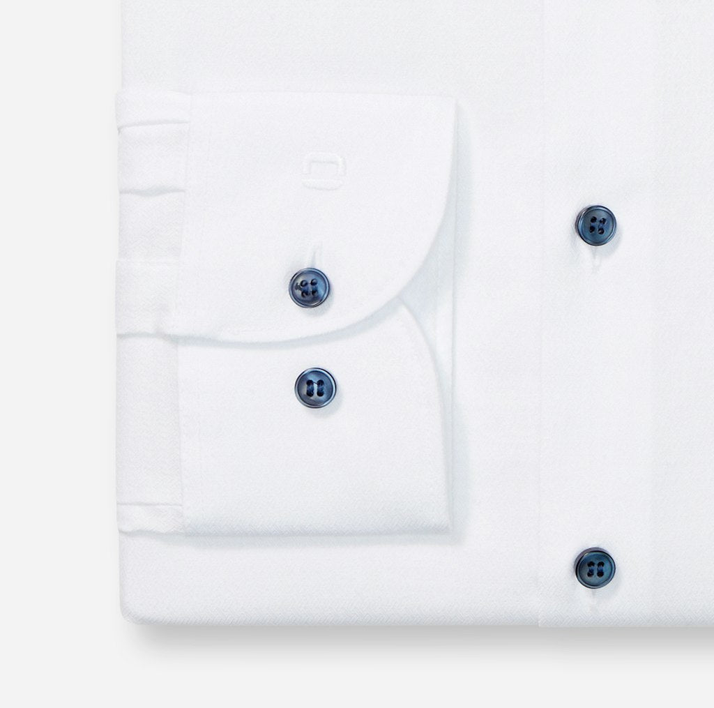 Olymp Herren Hemden lang Weiss