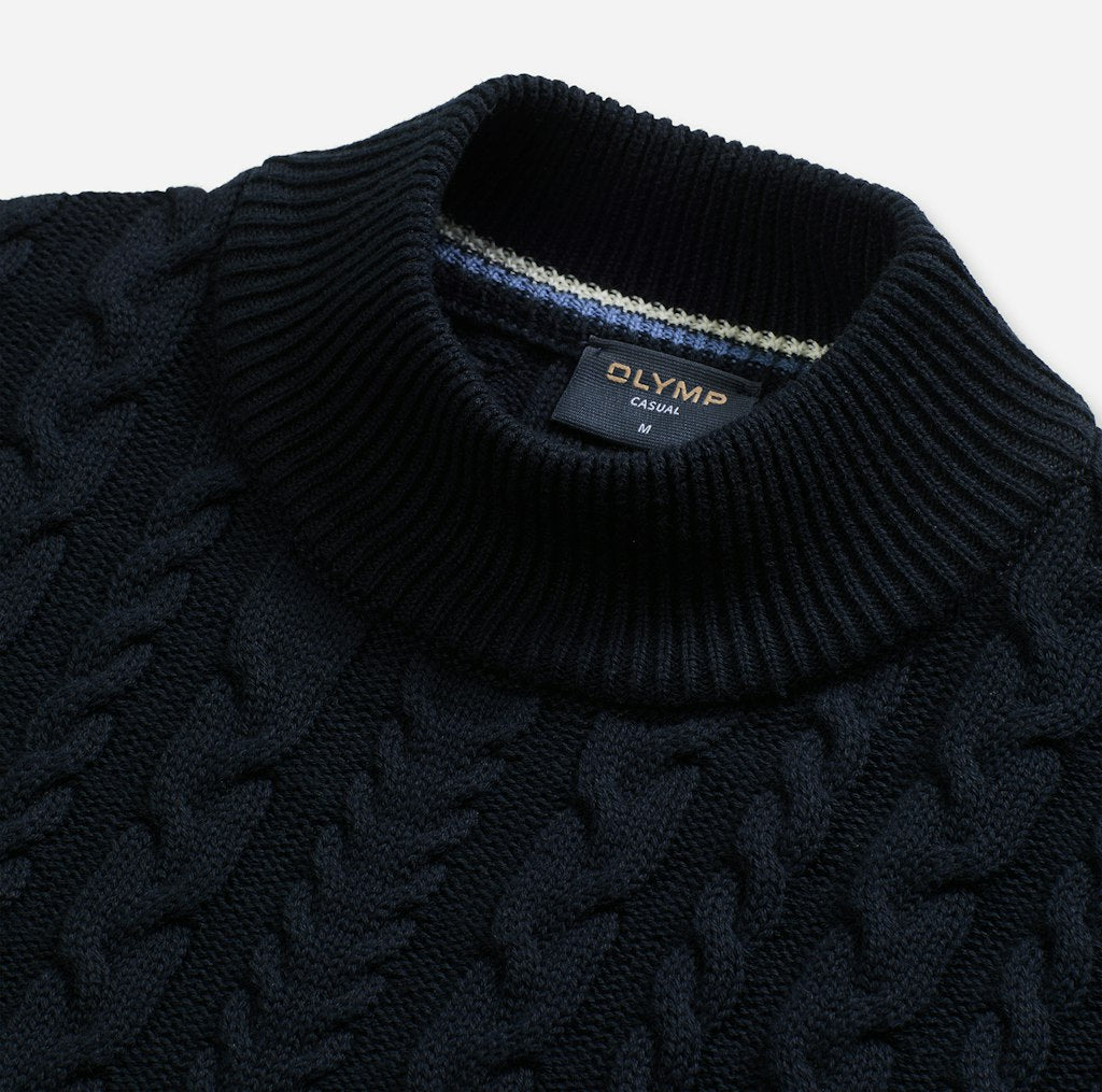 Olymp Herren Pullover Marine