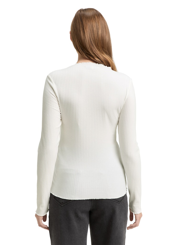 Tom Tailor denim Damen T-Shirts Off White