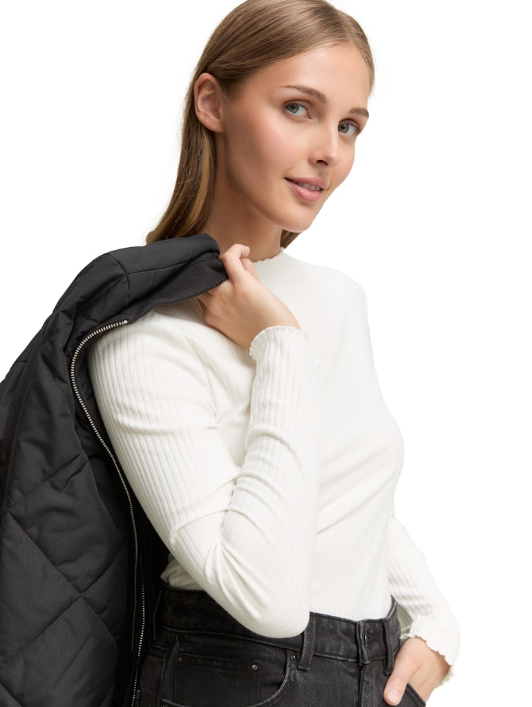 Tom Tailor denim Damen T-Shirts Off White