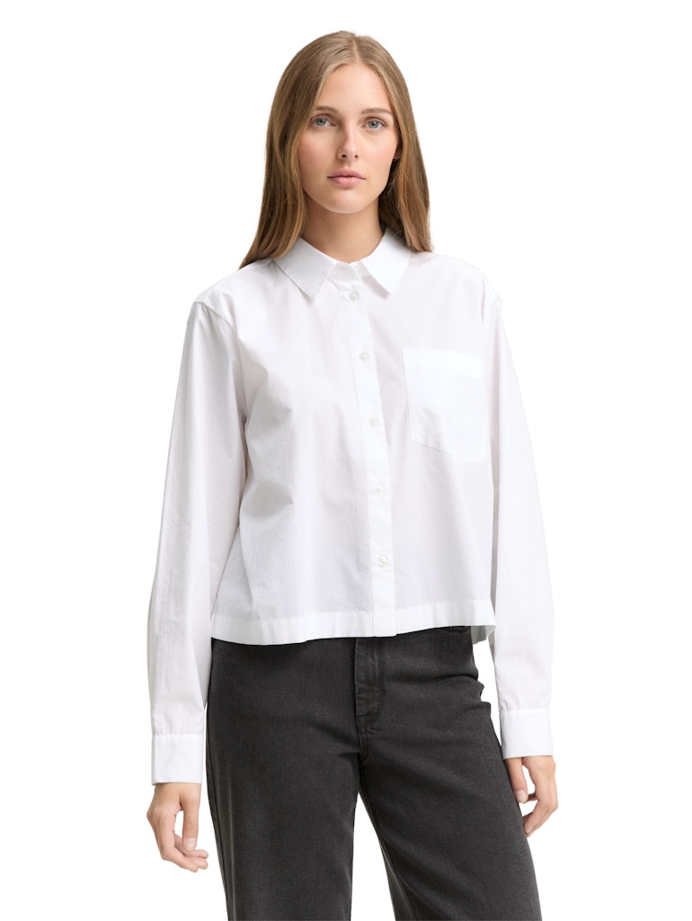 Tom Tailor denim Damen Blusen White