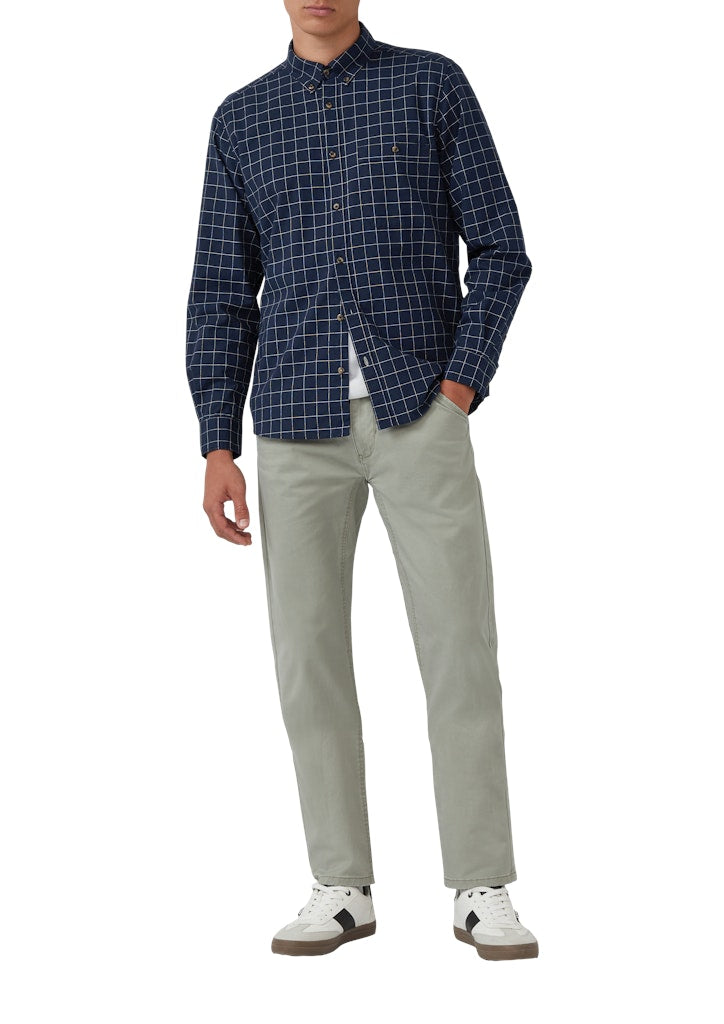 S. Oliver red Herren Hemden lang Blue