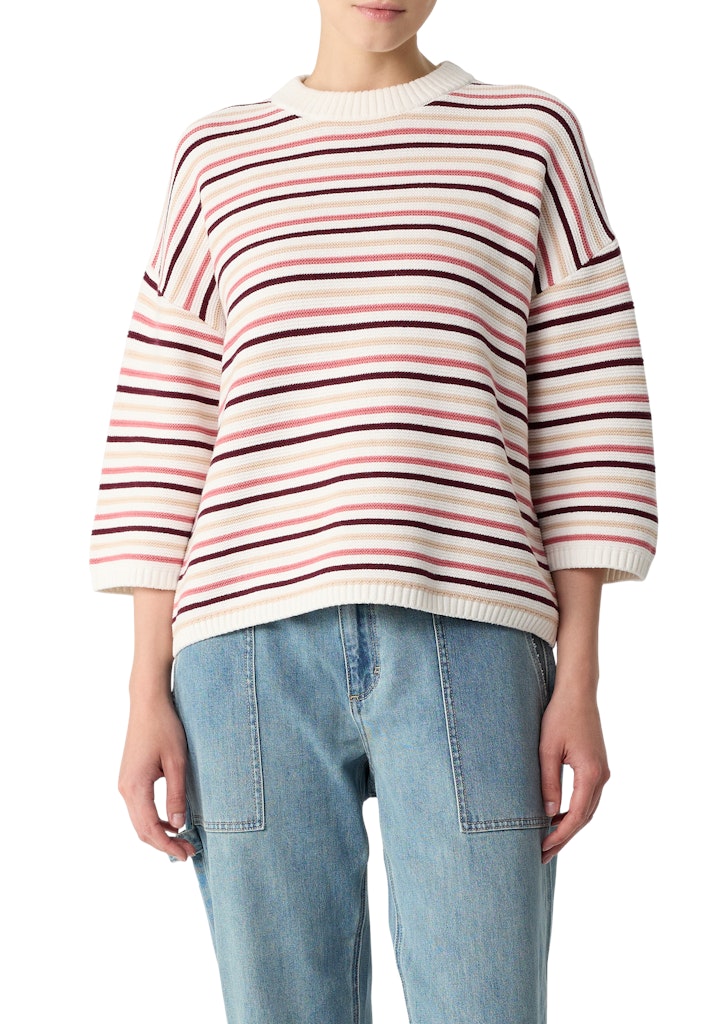 Comma CI Damen Pullover White