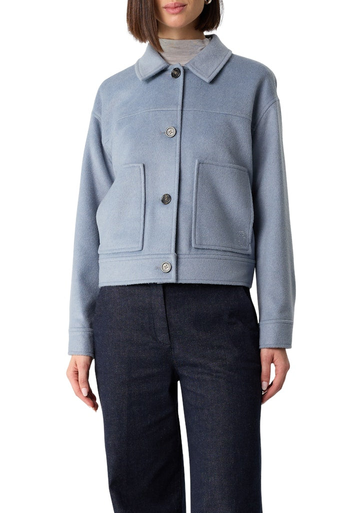 Comma Damen Jacken Grey/Black