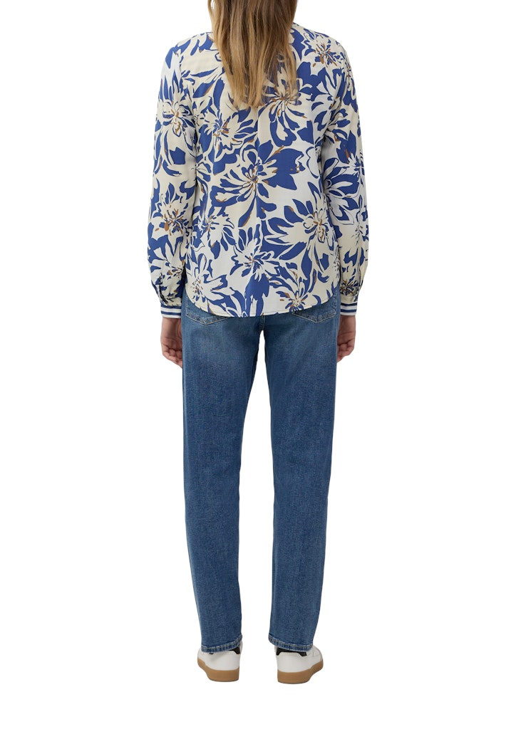 S. Oliver red Damen Blusen White