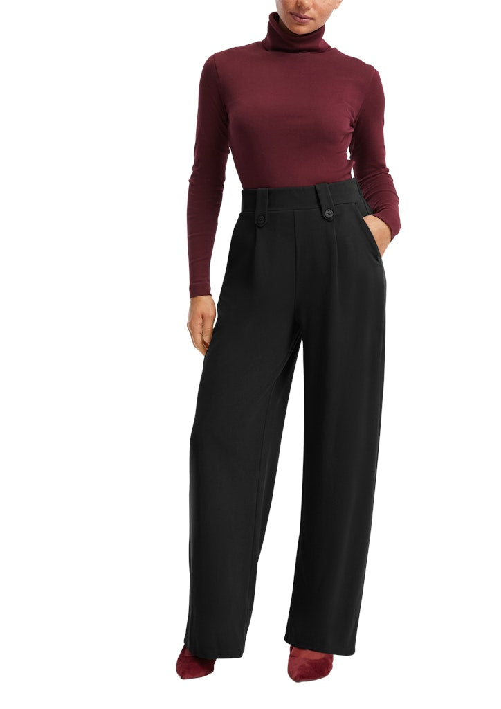 QS by S.Oliver Damen Hosen Grey/Black