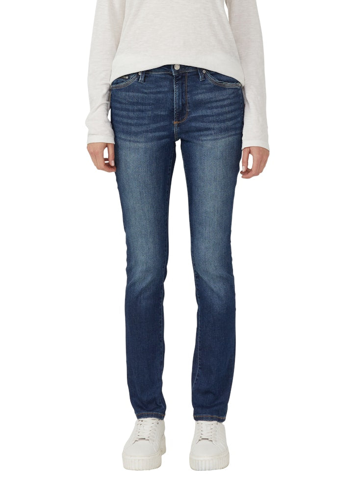S. Oliver red Damen Jeans Blue