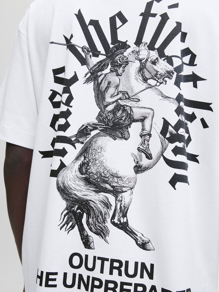 Jack & Jones Herren T-Shirts kurz White