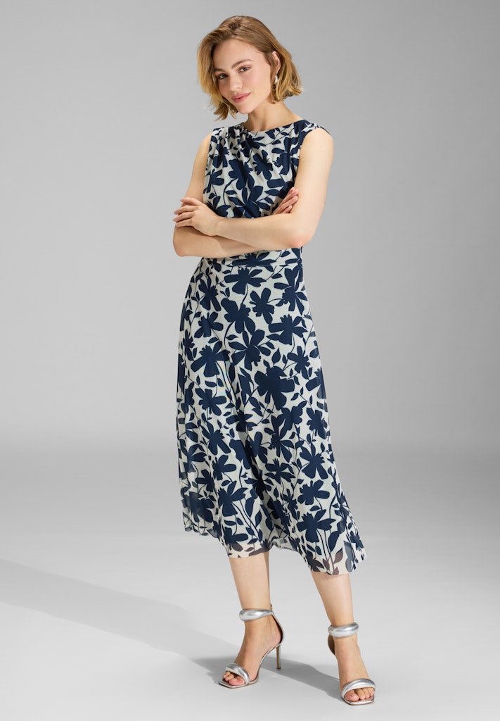 Swing Damen Kleider Navy / Ivo