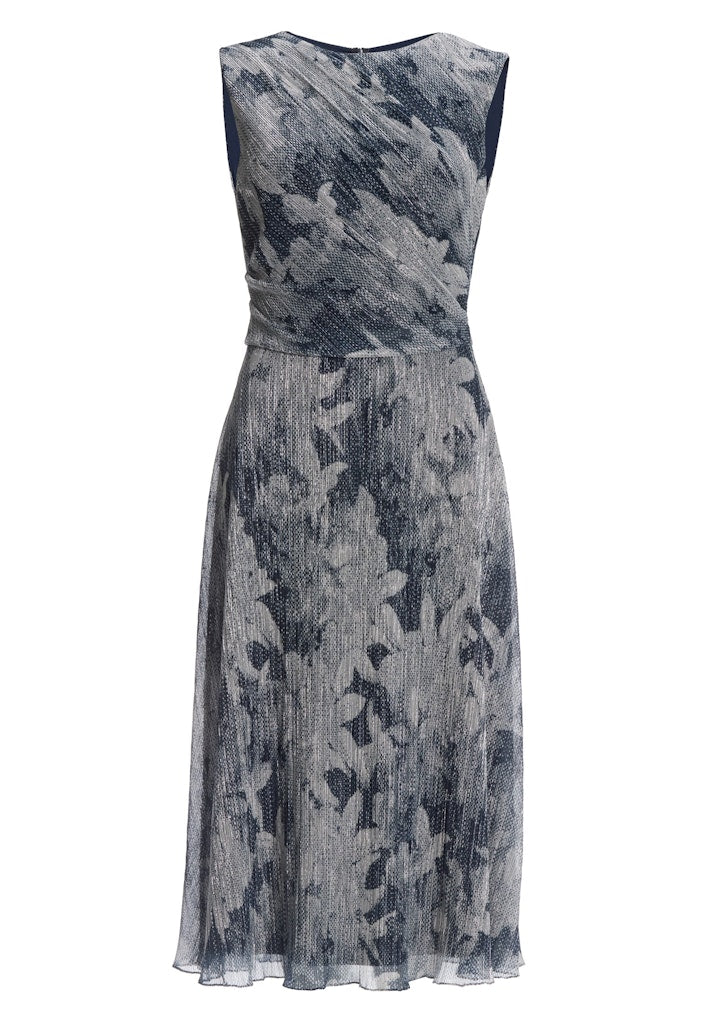 Swing Damen Kleider  Navy / Sil