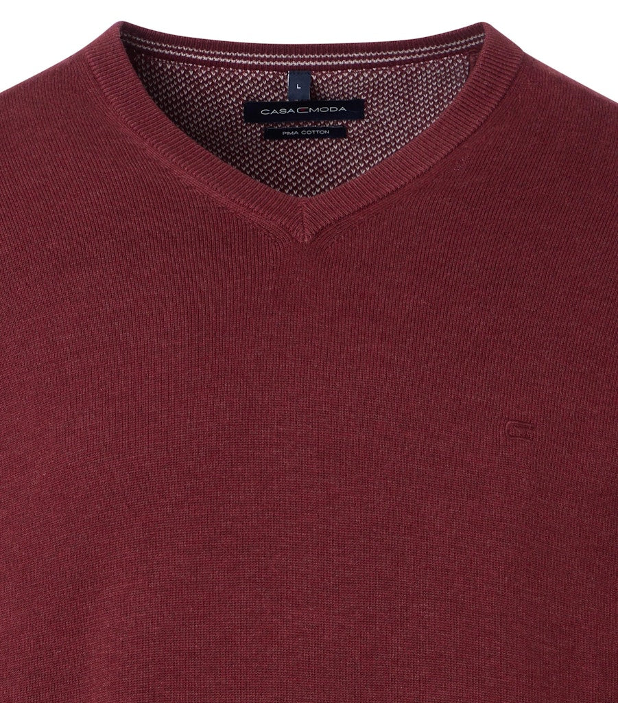 Casa Moda Herren Pullover  Rot