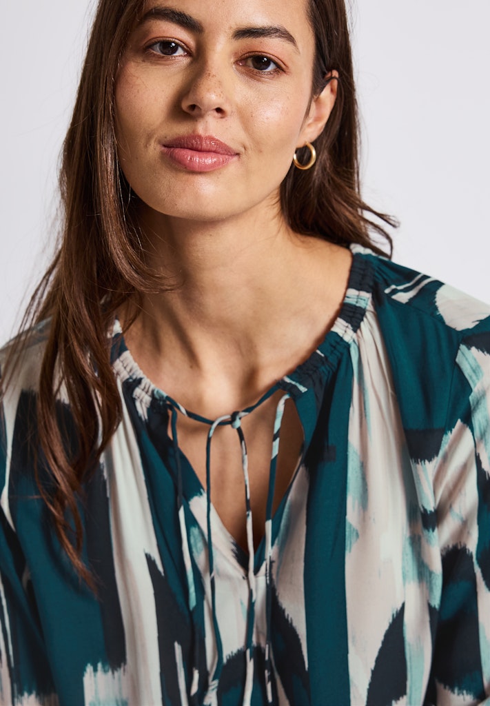 Street One Damen Blusen Tide Blue