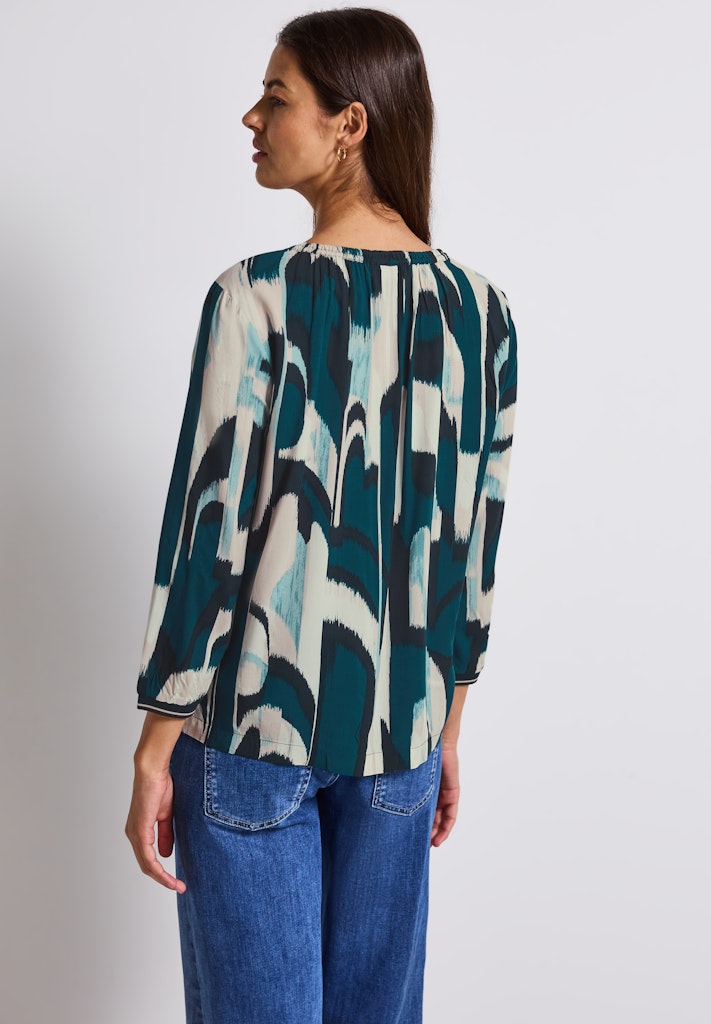 Street One Damen Blusen Tide Blue